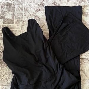 Black Sleeveless Jumpsuit